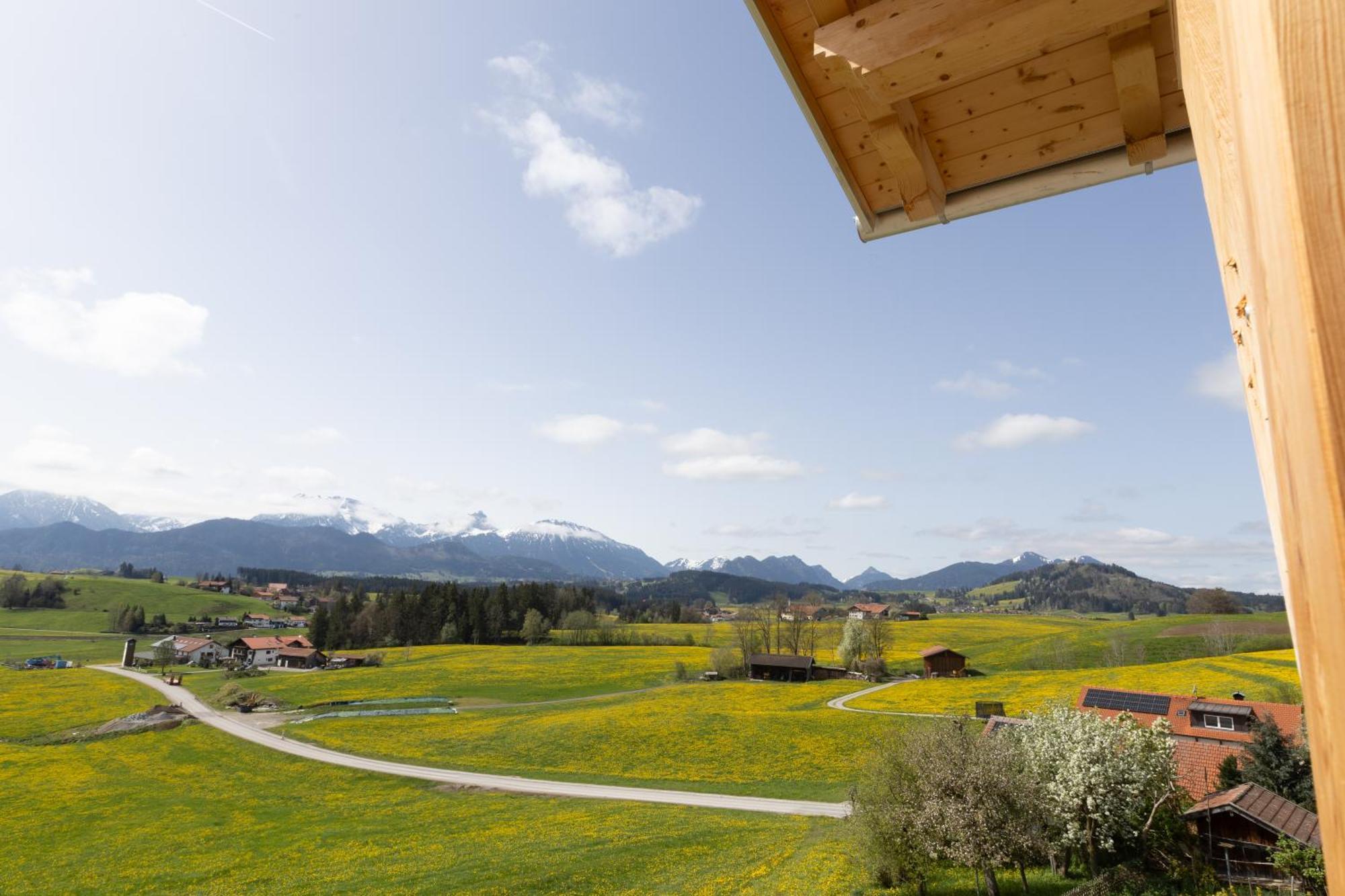 Koenigsblick Poppler Appartement Hopferau Buitenkant foto
