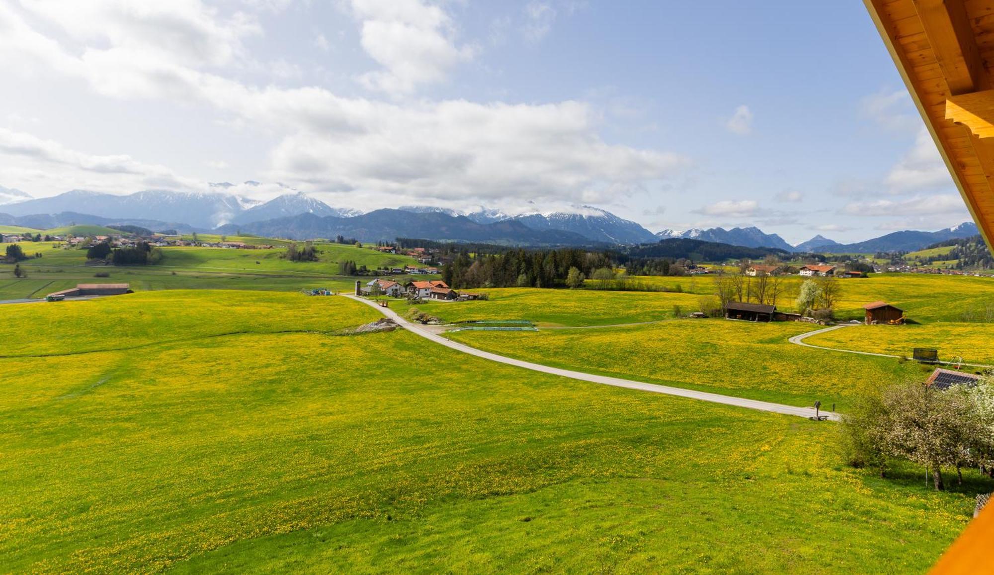 Koenigsblick Poppler Appartement Hopferau Buitenkant foto