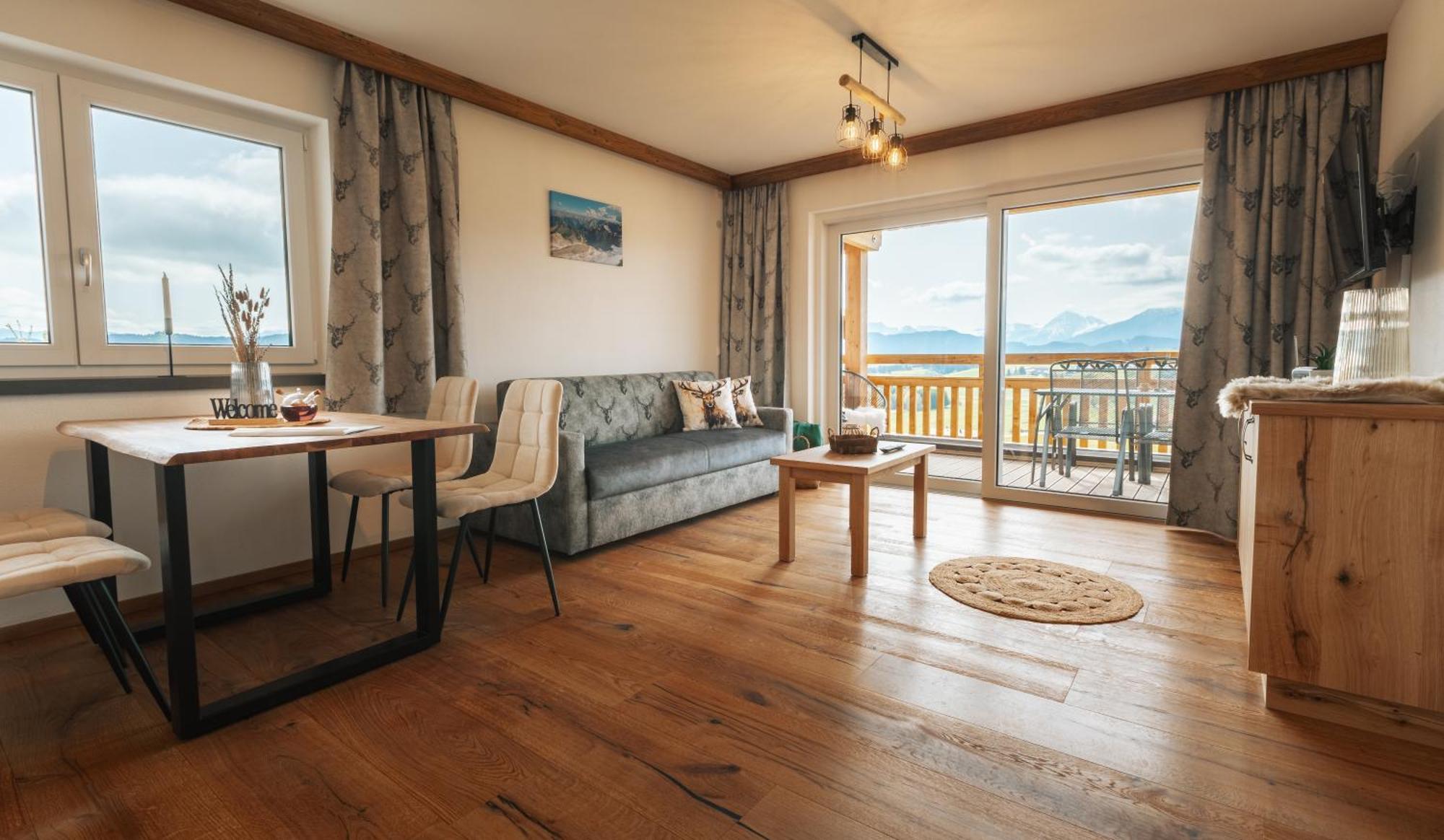 Koenigsblick Poppler Appartement Hopferau Buitenkant foto