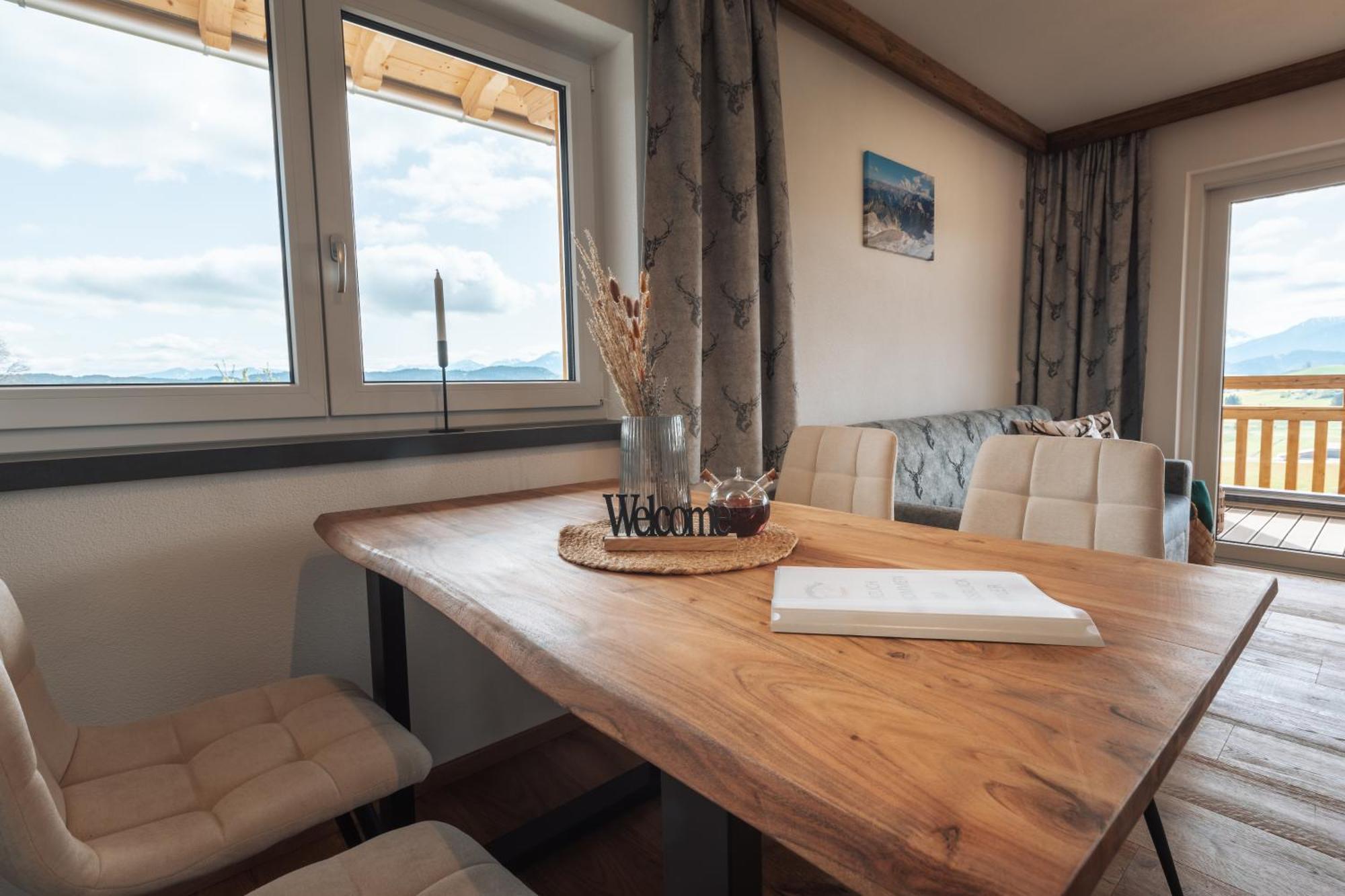Koenigsblick Poppler Appartement Hopferau Buitenkant foto