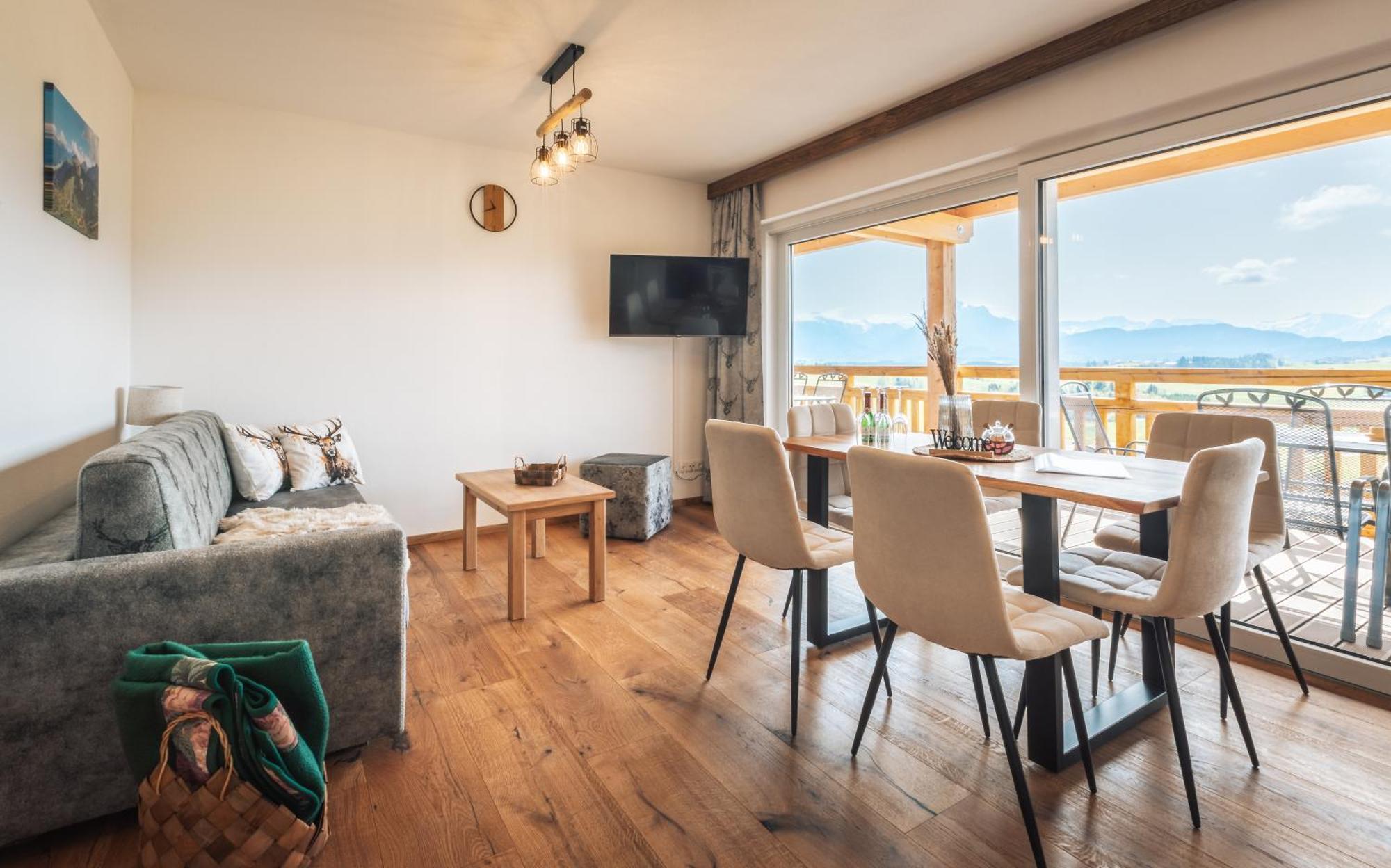 Koenigsblick Poppler Appartement Hopferau Buitenkant foto